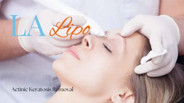 Woman receiving Actinic Keratosis Removal Treatment Dormer's Wells