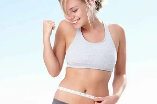 woman happy after fat reduction treatment Dormer's Wells