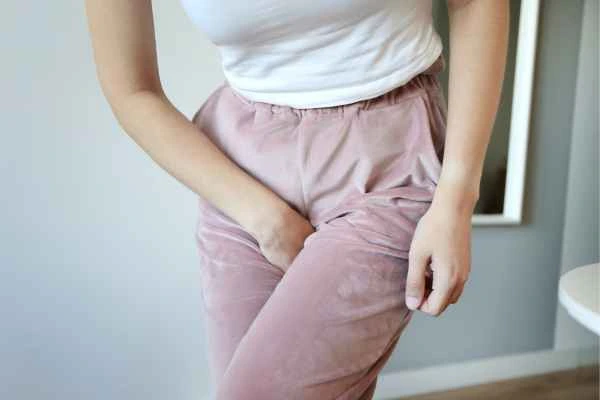 woman struggling with urine incontinence Dormer's Wells