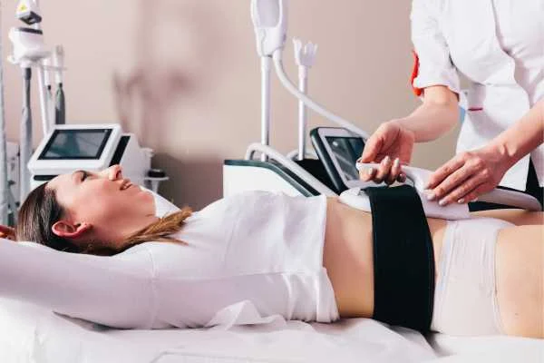 woman having body sculpting to help improve her body image and her mental health Dormer's Wells