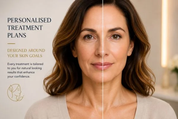 Before and after results of Collagen Lift Therapy Dormer's Wells