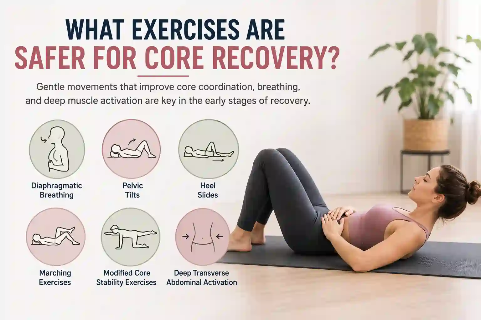 What Exercises Are Safer for Core Recovery Dormer's Wells